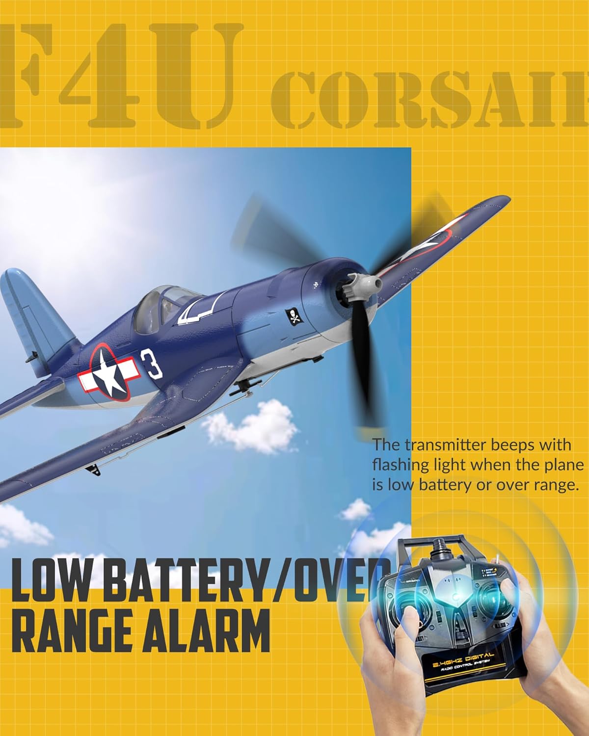 F4U Corsair RC Plane Fly the Legend